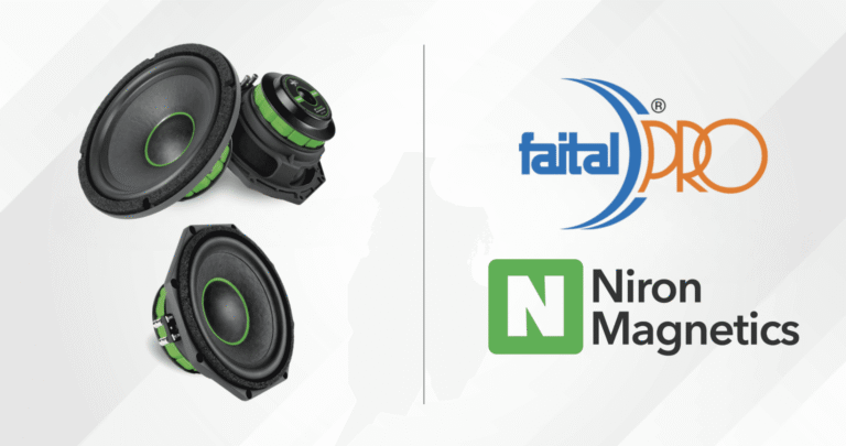 Niron Magnetics and FaitalPRO Unveil Sustainable Loudspeaker Designs at NAMM 2026 and ISE 2026